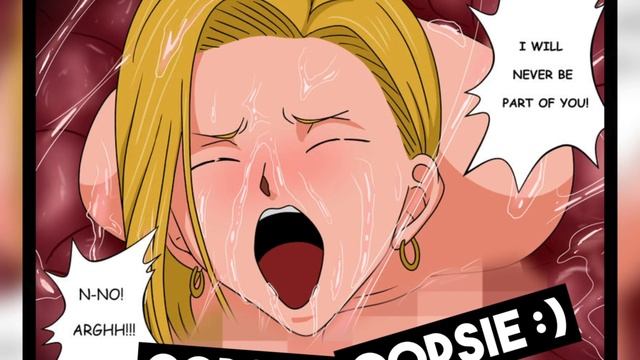Cell Gives Android 18 The Semi-Perfect Succ!!! (Dragon Ball Z Comic Dub) смотреть онлайн