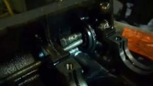 Снятие подшипника балансировочного вала двигателя Оки