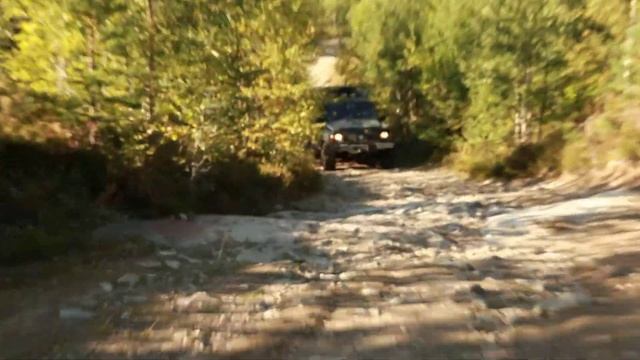 гора Воттоваара 2013, каменный триал, я и мой бескомпромиссный внедорожник :) смотреть онлайн