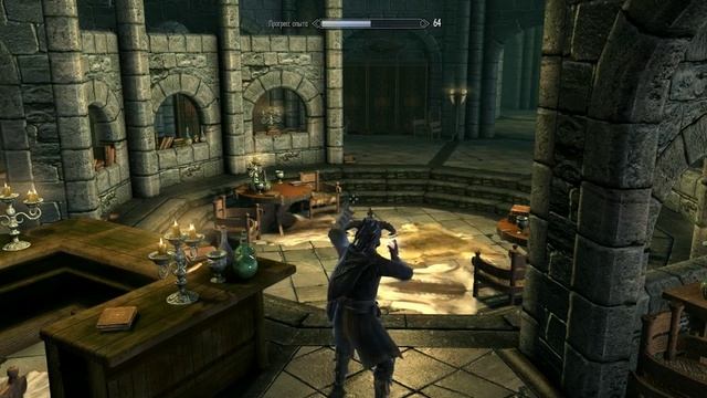 Прокачка школы "Иллюзии". Skyrim. смотреть онлайн