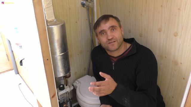 Отопление + бойлер в Автодом своими руками (часть 2). смотреть онлайн