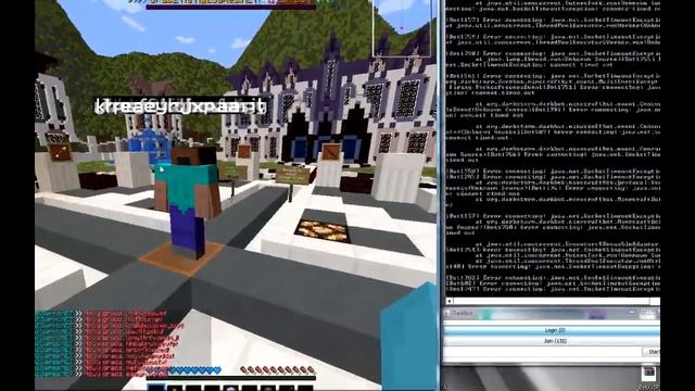 Bot Attack for server minecraft [Dark Bot] смотреть онлайн