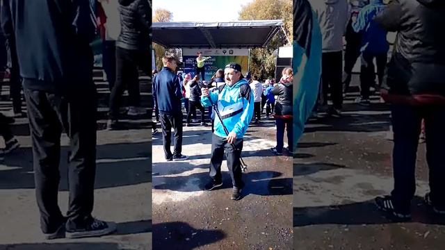 Всероссийский День ходьбы в Омске 01.10.2016 смотреть онлайн