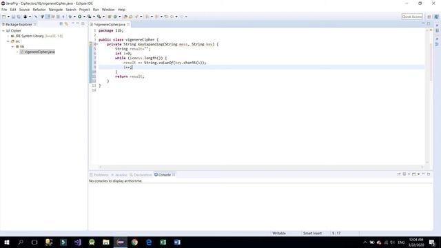 Vigenere Cipher :: How to program in JAVA смотреть онлайн