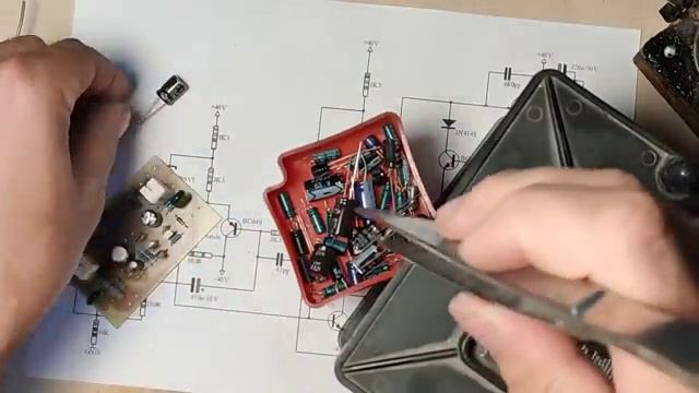 Простой и мощный усилитель звука на Дарлингтонах. смотреть онлайн