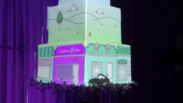 Tort weselny - Mapping 3D (Projection Mapping - Wedding Cake) смотреть онлайн