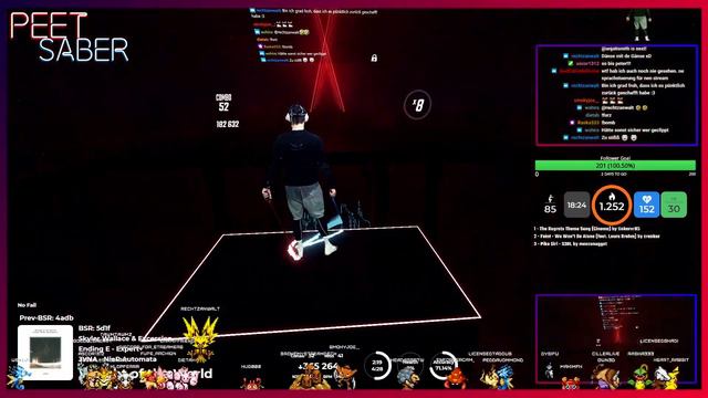 Weight of the World | Beat Saber Expert | AWESOME FLOW MAP | MR Gameplay | Twitch - PeddaVomMond смотреть онлайн