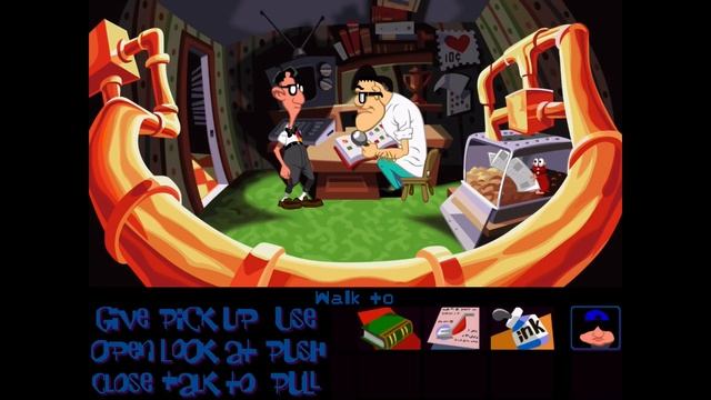 Playing Day of the Tentacle Remastered with Tim Schafer смотреть онлайн
