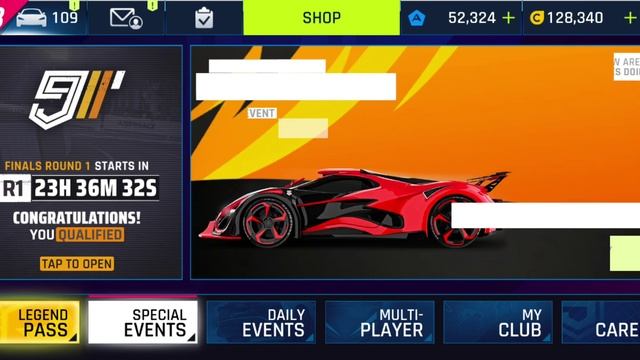 Asphalt 9 - Made the Infiniti Project Black S 3☆ - Why I'm not trying for 4☆ - But I will Paint it! смотреть онлайн