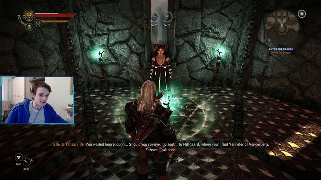 Beating The Witcher 2 Assassins of Kings смотреть онлайн