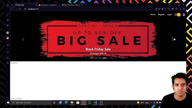 Build an Ecommerce website using React, Firebase ( Part -2 ) смотреть онлайн