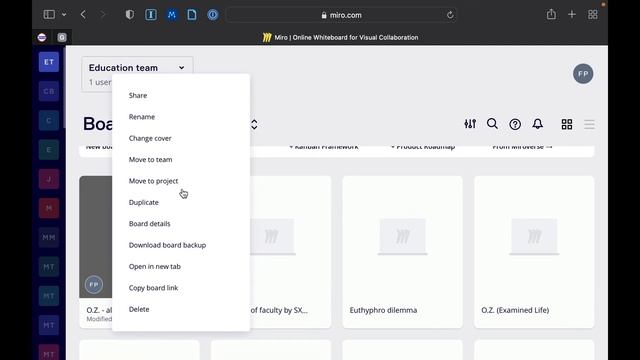 How to share Miro board link for reals (August 2022) смотреть онлайн