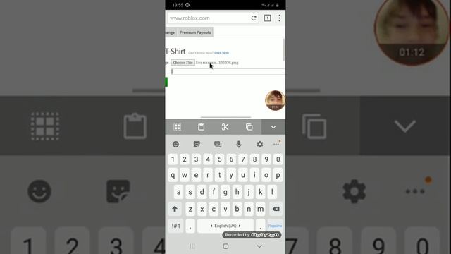 Как сделать футболку в роблокс на телефоне смотреть онлайн