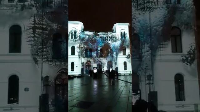 1. Fjord Oslo Festival Light Art. Oslo. Nobel huset. Aker Brygge. 06.11.21. смотреть онлайн