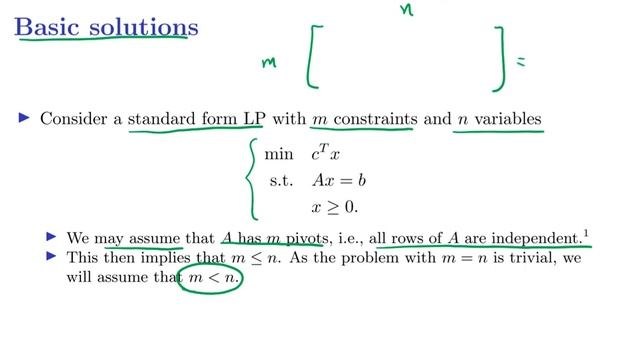[OR2-Algorithms] lecture 2: Simplex Method #5 Independence among rows смотреть онлайн