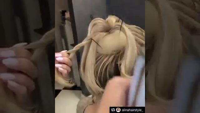 Нарядная прическа смотреть онлайн