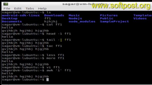 How to view contents of text file in Fedora смотреть онлайн