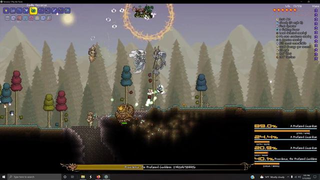 Terraria Calamity Mod: Providence The Profaned Goddess (Hallow) Boss Fight -=Post MoonLord=- смотреть онлайн
