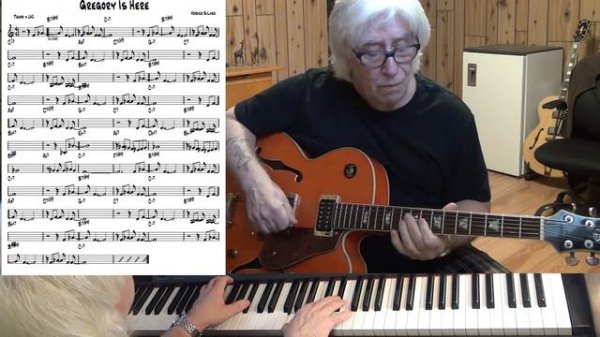 Gregory Is Here - Jazz guitar & piano cover ( Horace Silver )