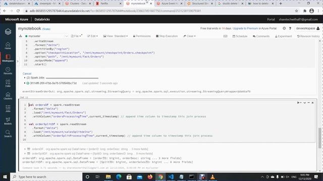 Azure Databricks | Join Streaming Data from Azure Event Hub & Azure Cosmos DB with Azure Databricks смотреть онлайн