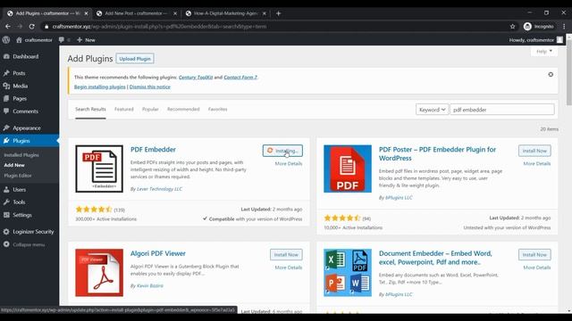 How to Embed PDF in WordPress | WordPress Tutorial By Leena Jain смотреть онлайн
