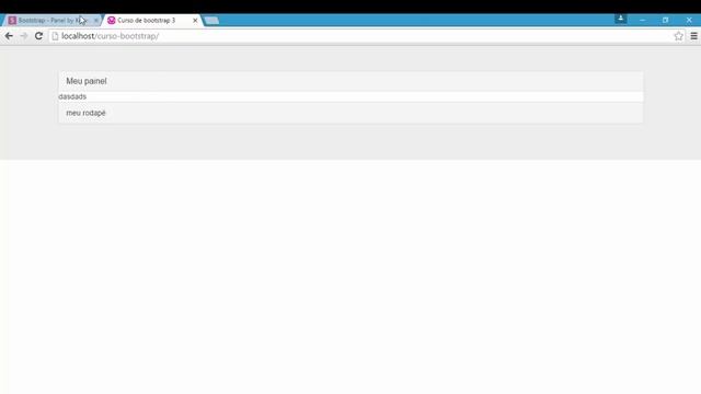 #9 Curso de Bootstrap 3 Panel смотреть онлайн