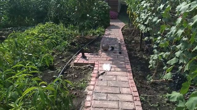 Установка садовых светильников - декор для сада. смотреть онлайн