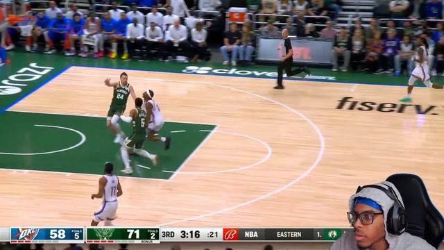 Will4k Reacts to THUNDER at BUCKS | FULL GAME HIGHLIGHTS | March 24, 2024 смотреть онлайн