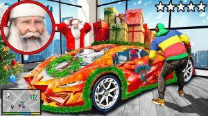 УГНАЛ ВСЕ МАШИНЫ ДЕДА МОРОЗА В ГТА 5!  РЕАЛЬНАЯ ЖИЗНЬ ВОРОВ ОБЗОР МОДА GTA 5 MODS! ГТА МОД ИГРЫ