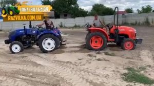 Минитрактор Kubota против минитрактор беларус
