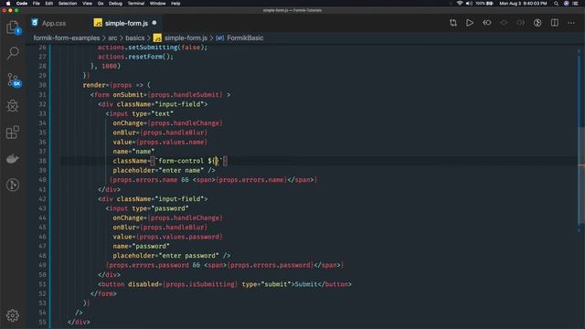 React Formik Form Submission #05 смотреть онлайн