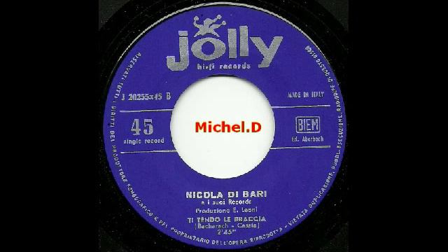 Nicola Di Bari - Ti Tendo Le Braccia - Jolly 20255 смотреть онлайн