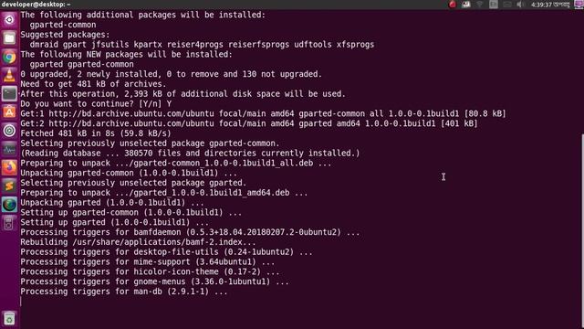 How to install partition editor on Ubuntu 20.04 LTS | | Install GParted on Linux or Ubuntu. смотреть онлайн