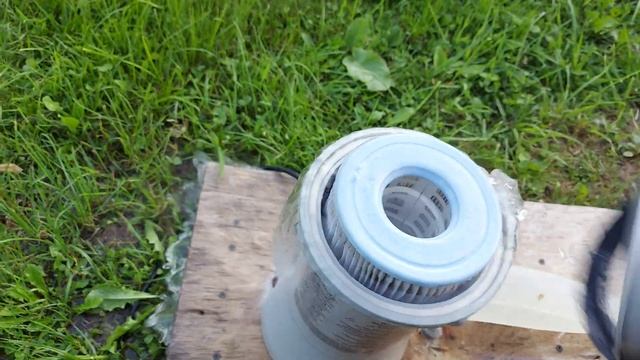 Быстрая очистка картриджа фильтра Intex. смотреть онлайн