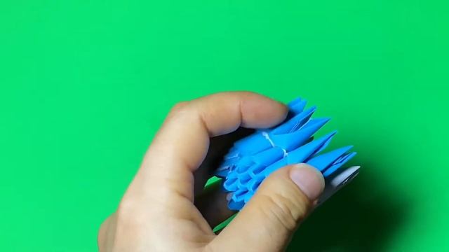 #7? ПИНГВИН из бумаги своими руками/Модульное оригами пингвин для начинающих/3D Origami Penguin смотреть онлайн