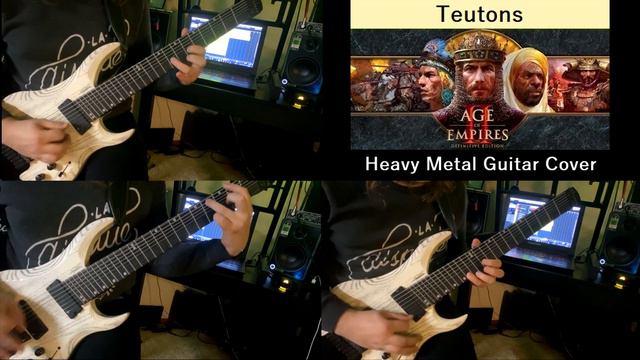 Age of Empires 2 DE - Teutons Theme (HEAVY METAL GUITAR COVER) смотреть онлайн