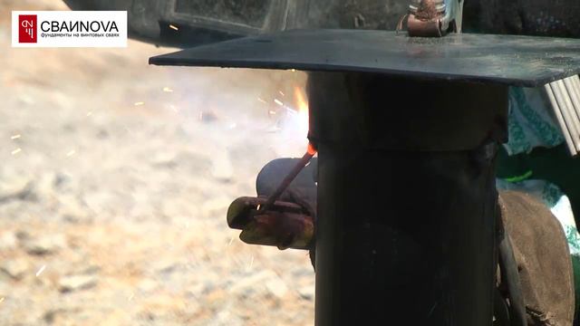 как сделать винтовую сваю смотреть онлайн