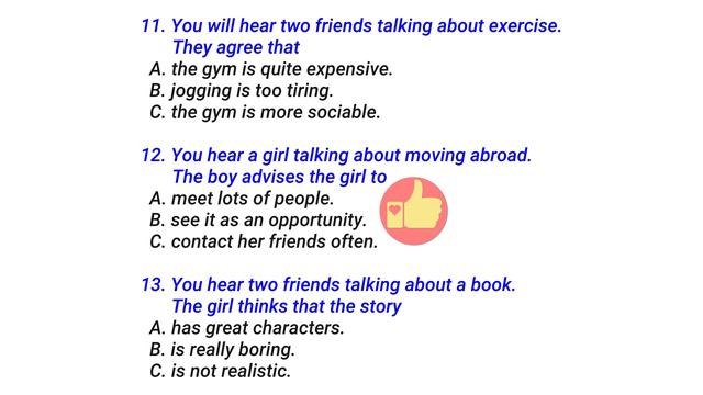 Listening B1 Cambridge Practice Test With Answers 2021, PET Listening Ingles B1 Level Listening 202