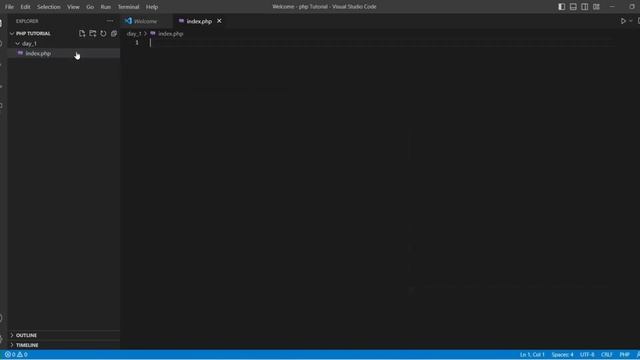Creating Our First PHP Website | PHP Tutorial #1 смотреть онлайн