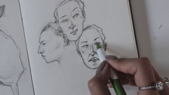 Drawing Facial Expressions · 30 Ways to Fill a Sketchbook · SemiSkimmedMin смотреть онлайн