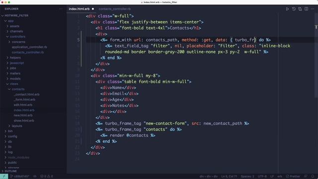 How to Add Filtering & Pagination to Your Data Tables With Hotwire смотреть онлайн