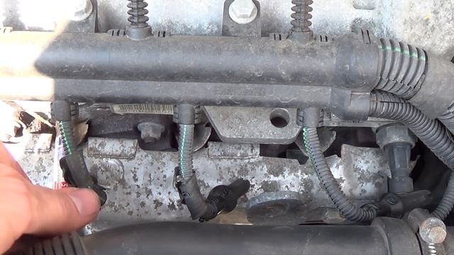 Changing Glow Plugs Opel Corsa D 1.3Cdti FIAT engine смотреть онлайн