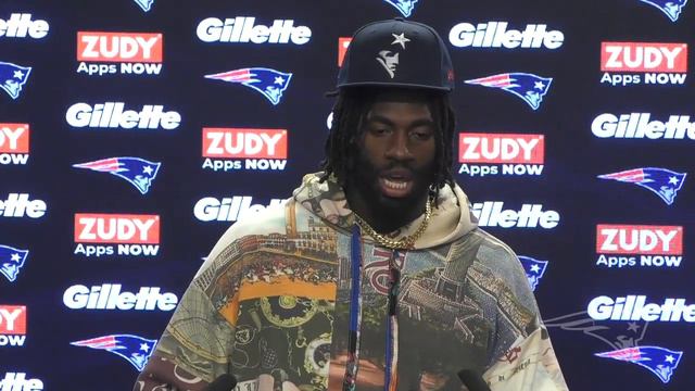 Matthew Judon on Jamie Collins Sr.: He's a real one | Press Conference смотреть онлайн