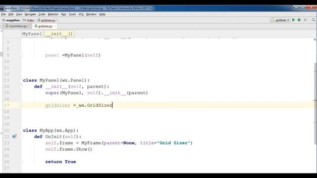 wxPython GUI Programming Grid Sizer Layout #5 смотреть онлайн