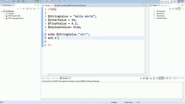 Variables data type and Comments in php lecture 6 in Urdu смотреть онлайн