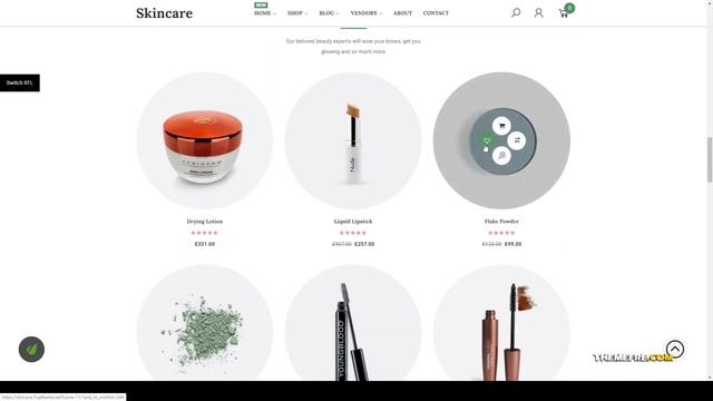 Skincare - Cosmetics Shop WooCommerce WordPress Theme elementor music shop Sakaguchi смотреть онлайн