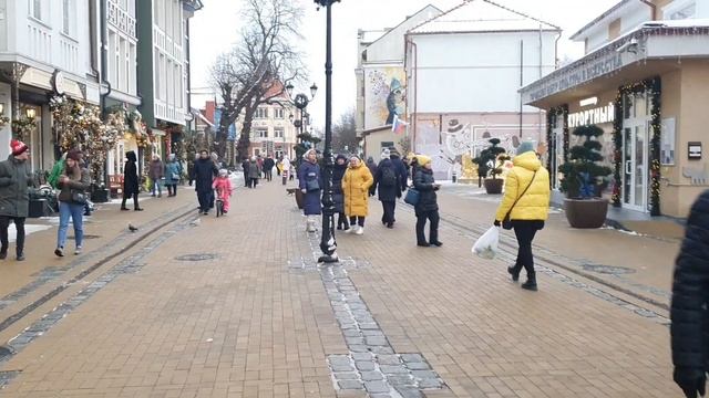 Зимняя поезда в Калининград