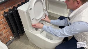 Сантехника.ру Напольный унитаз Orange, крышка микролифт, белый, C05-000W