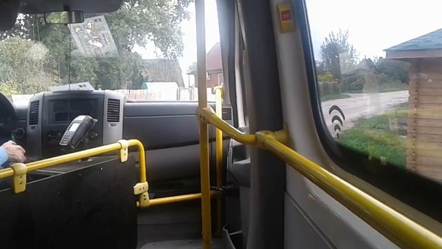Поездка на маршрутке мерседес спринтер 516cdi b1168 маршрут 2! смотреть онлайн