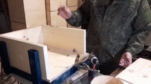 Сборка корпусов многокорпусного улья, приспособление .удобно.